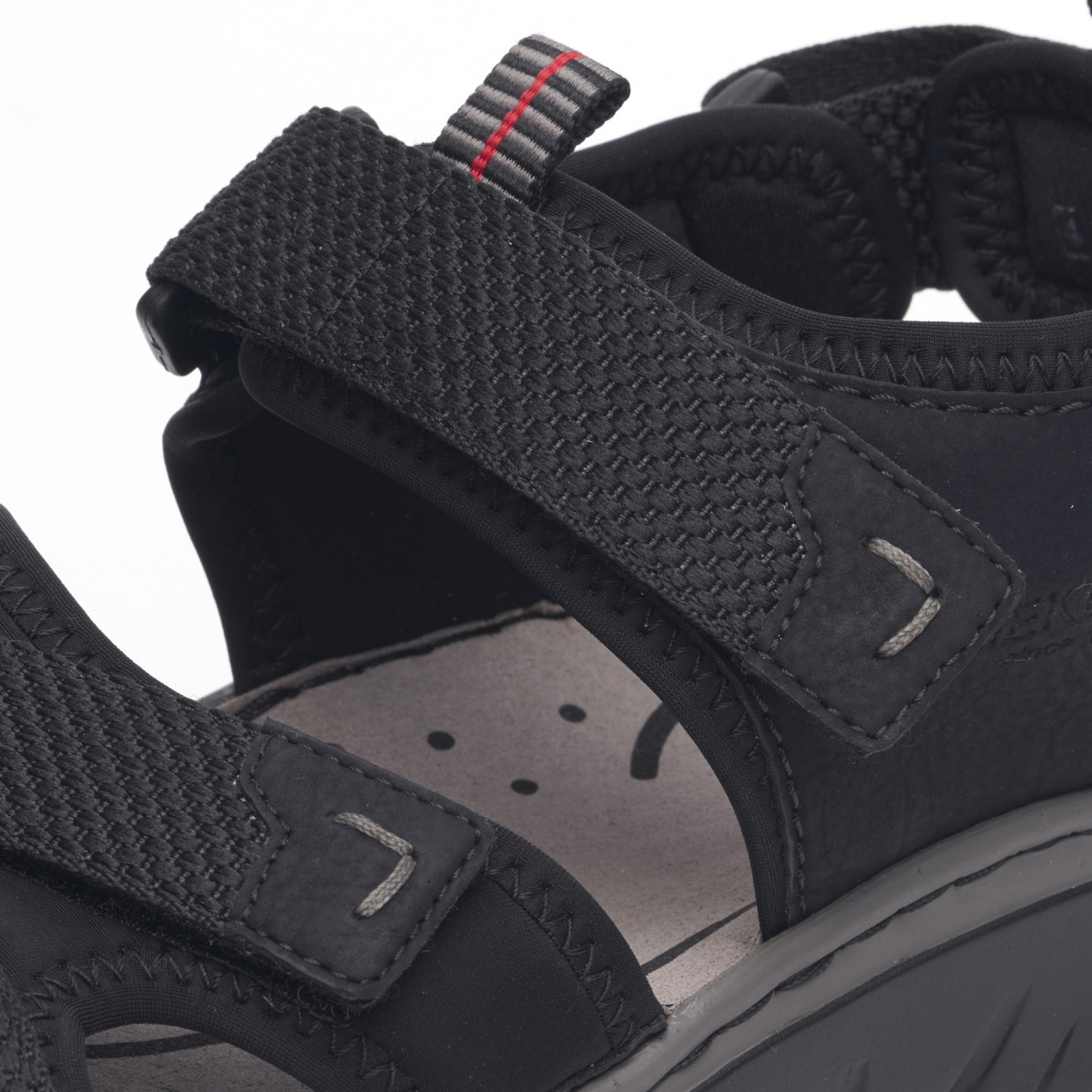 detail Pánské sandály RIEKER RIE-10202359-S3 černá