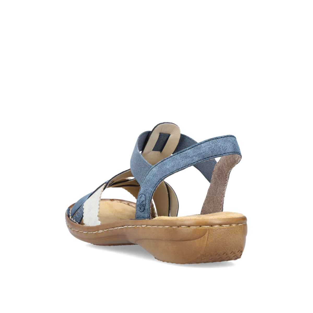 detail Dámské sandály RIEKER 60879-14 modrá S3