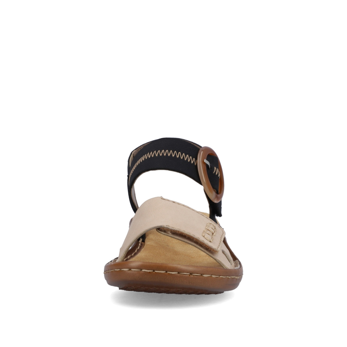 detail Dámské sandály RIEKER RIE-10202387-S3 béžová