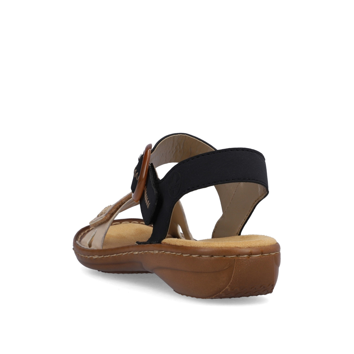 detail Dámské sandály RIEKER RIE-10202387-S3 béžová