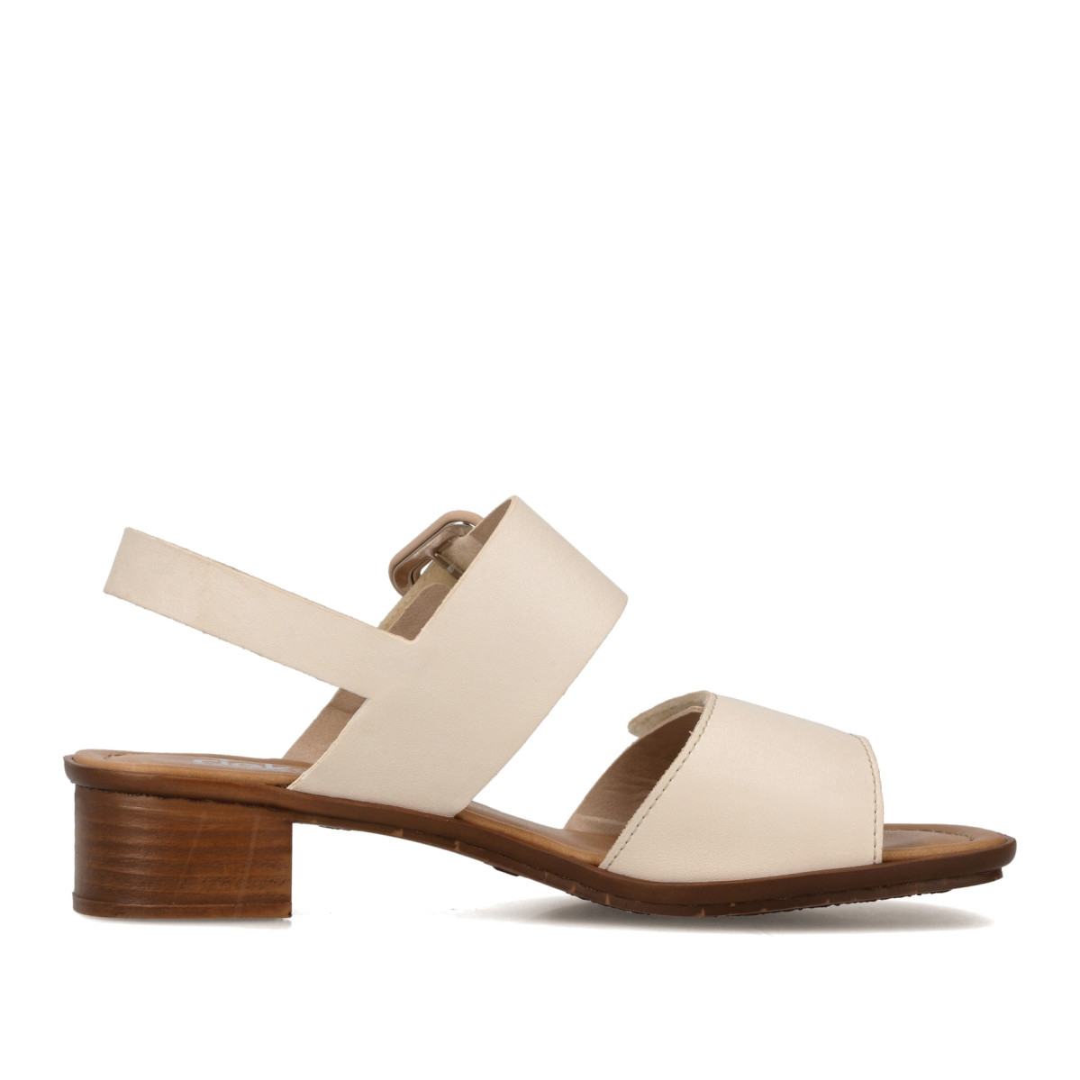 detail Dámské sandály RIEKER 62663-60 béžová S5