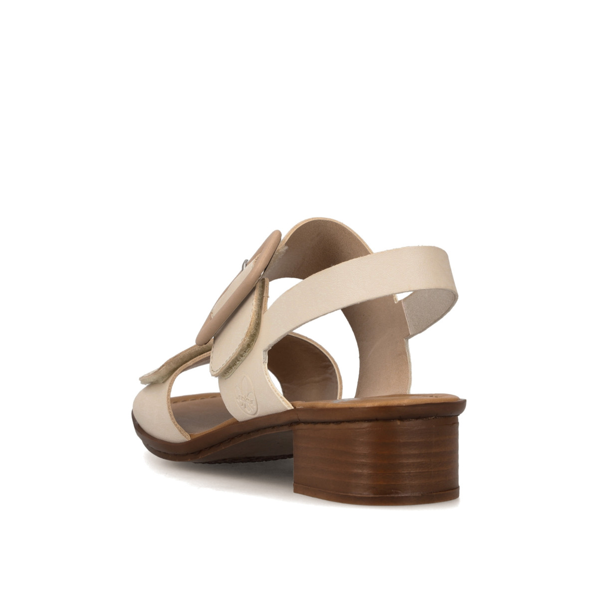 detail Dámské sandály RIEKER 62663-60 béžová S5