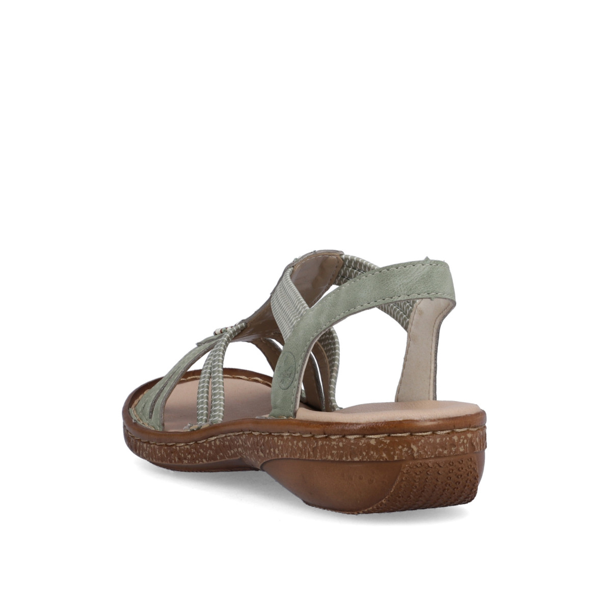 detail Dámské sandály RIEKER RIE-10202394-S3 zelená