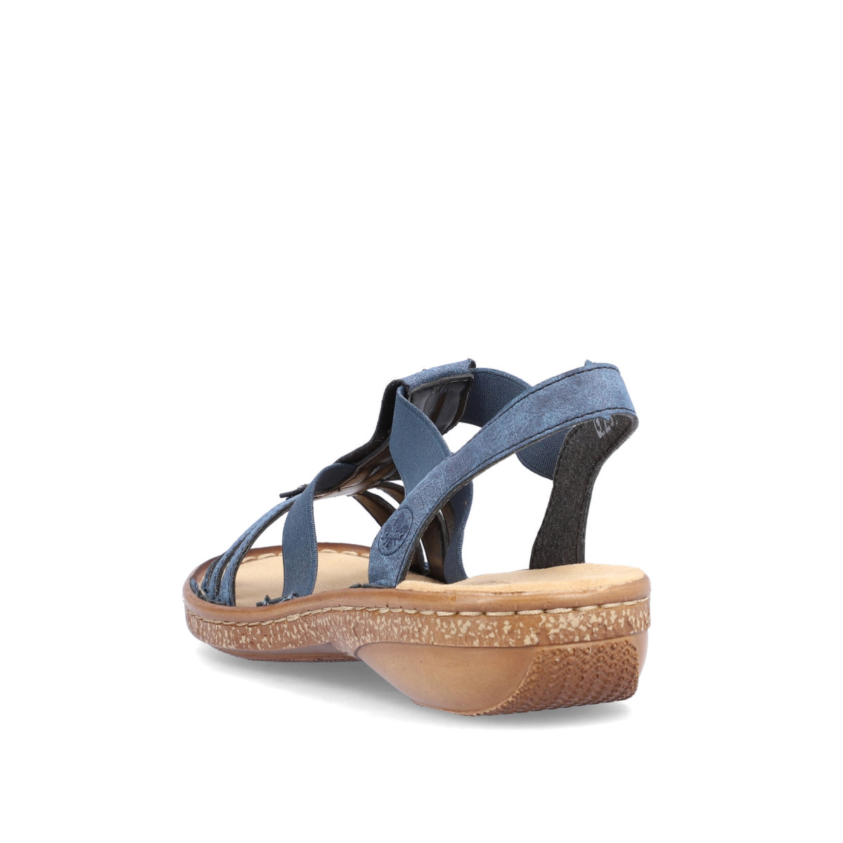 detail Dámské sandály RIEKER 628G9-16 modrá S5