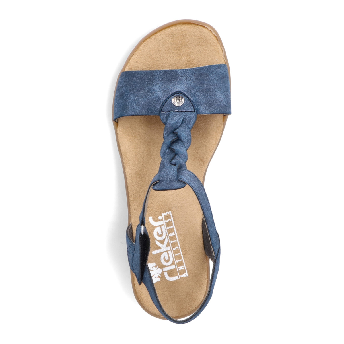 detail Dámské sandály RIEKER RIE-10202406-S3 modrá