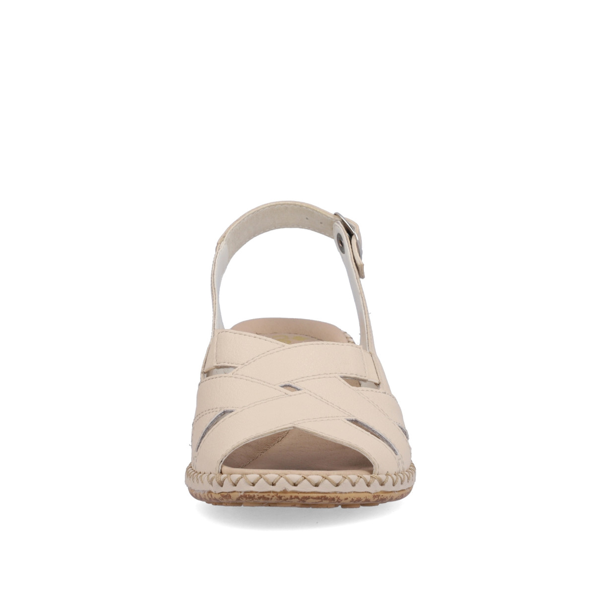 detail Dámské sandály RIEKER 66189-60 béžová S5