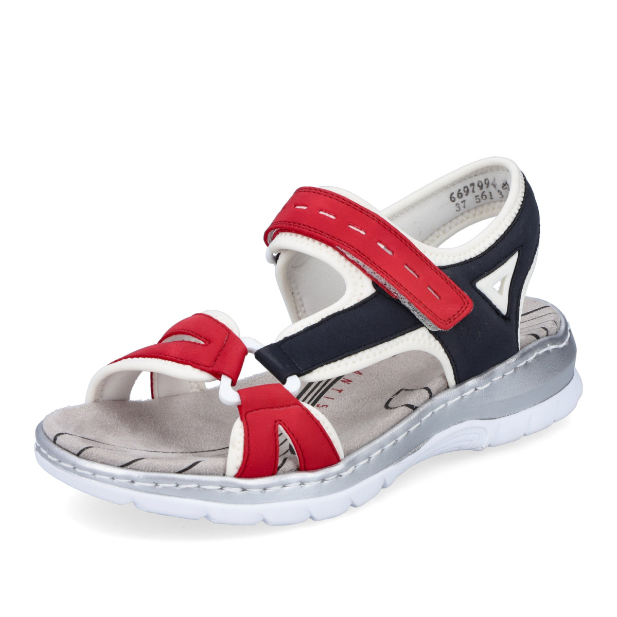 detail Dámské sandály RIEKER 66979-94 červená S3