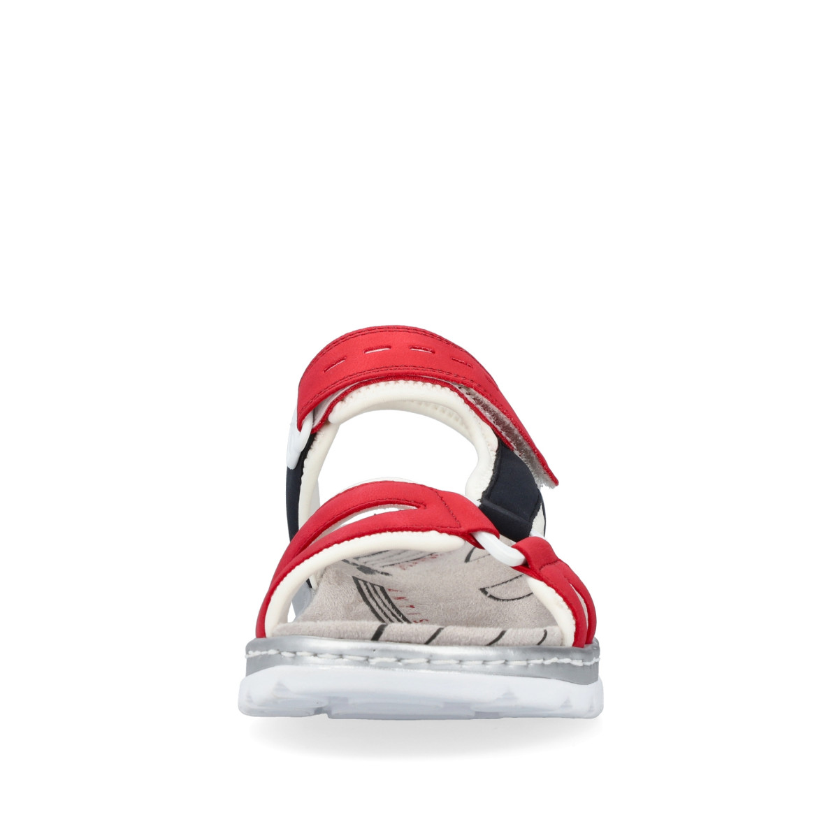 detail Dámské sandály RIEKER 66979-94 červená S3