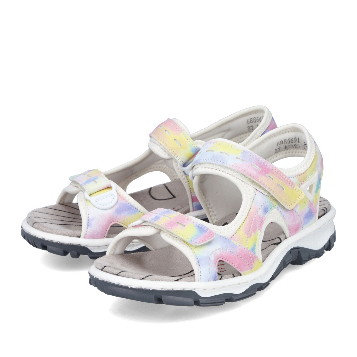 detail Dámské sandály RIEKER RIE-10202473-S3 bílá