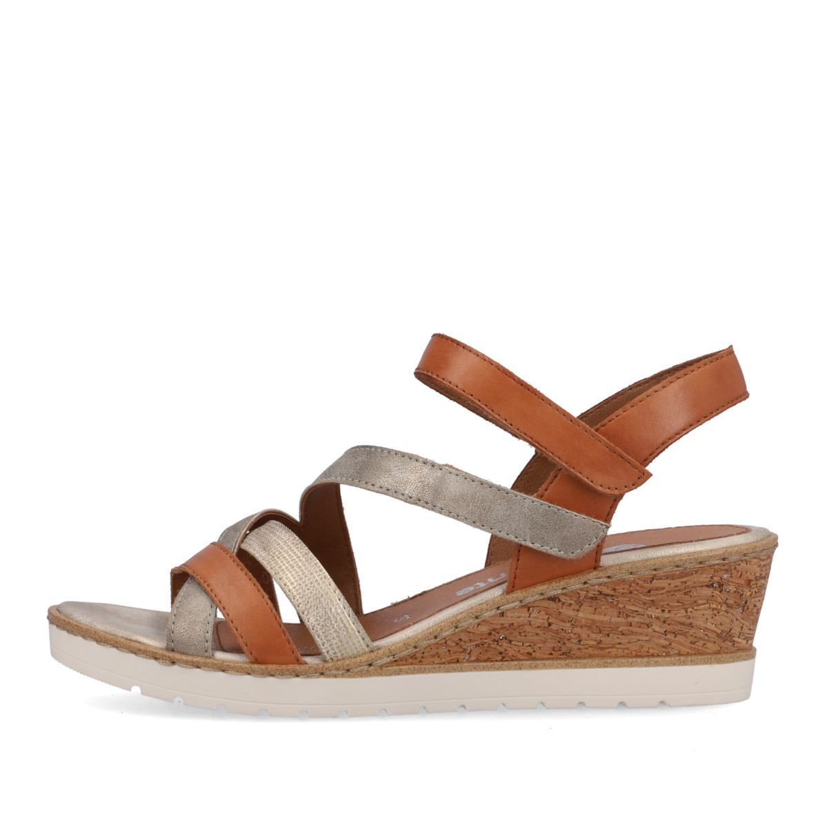 detail Dámské sandály REMONTE R6251-23 hnědá S3