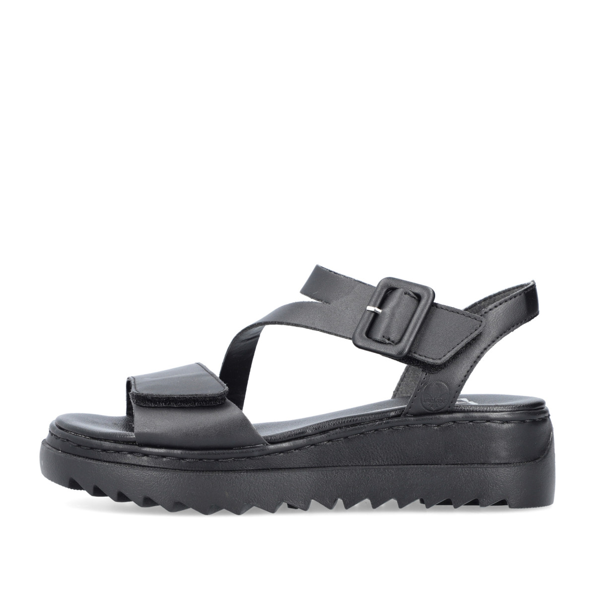 detail Dámské sandály RIEKER RIE-10202530-S3 černá