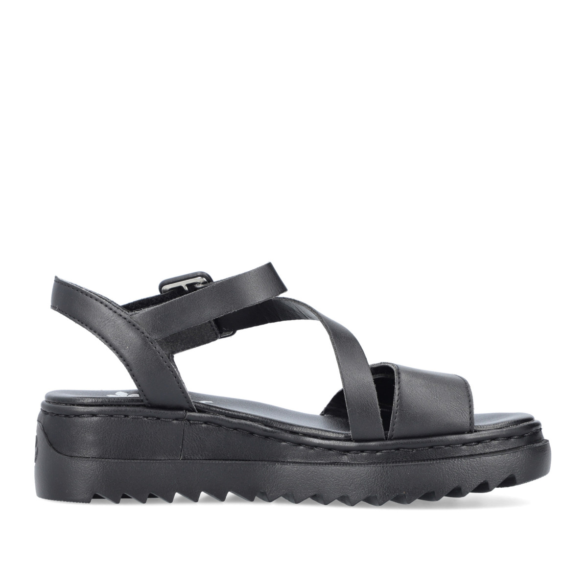 detail Dámské sandály RIEKER RIE-10202530-S3 černá