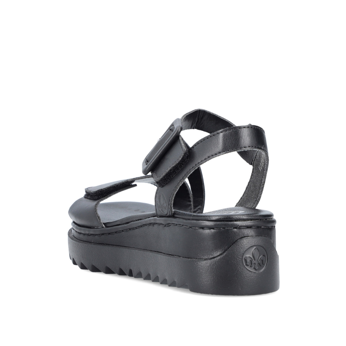 detail Dámské sandály RIEKER RIE-10202530-S3 černá