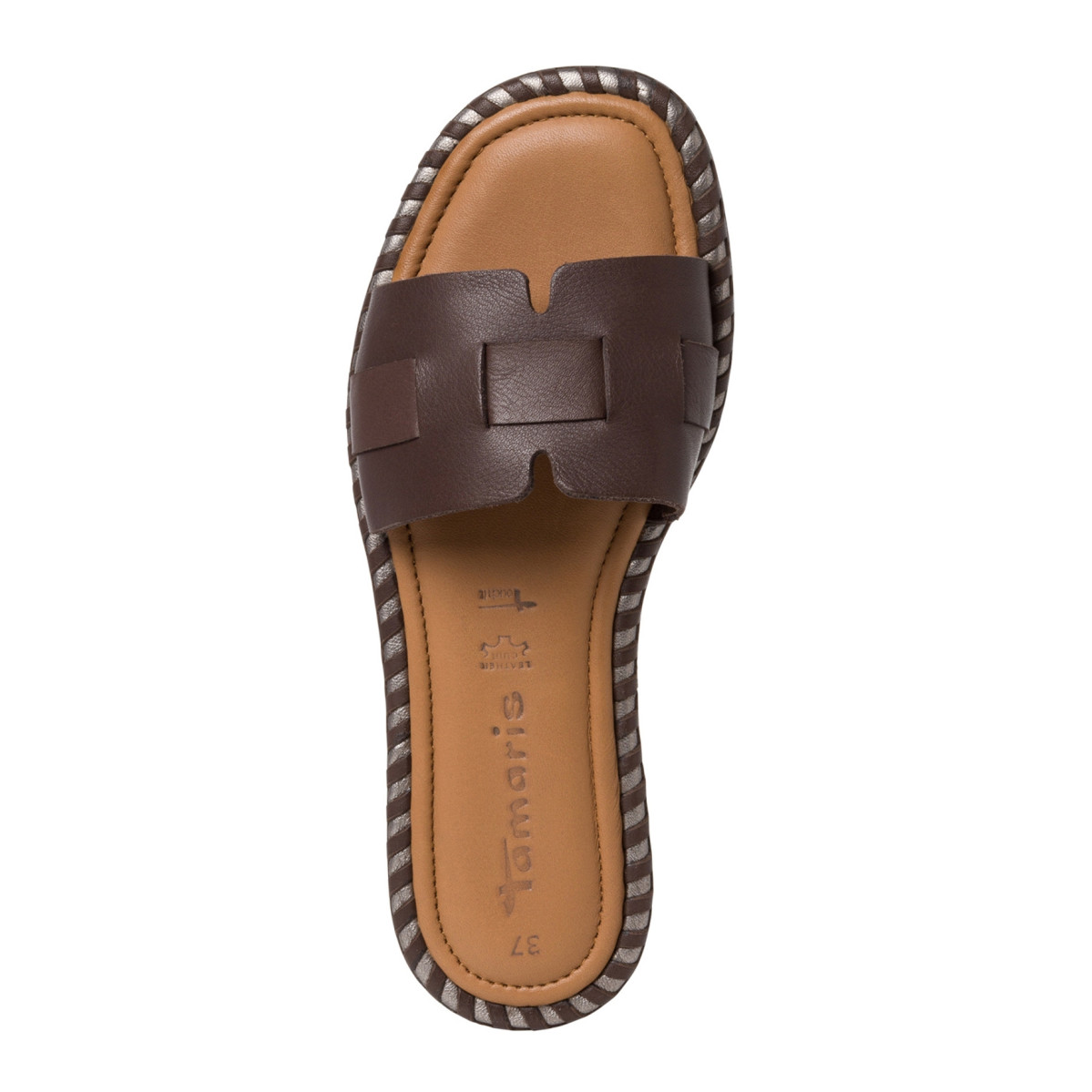 detail Dámské nazouváky TAMARIS TAM-10202623-S3 hnědá