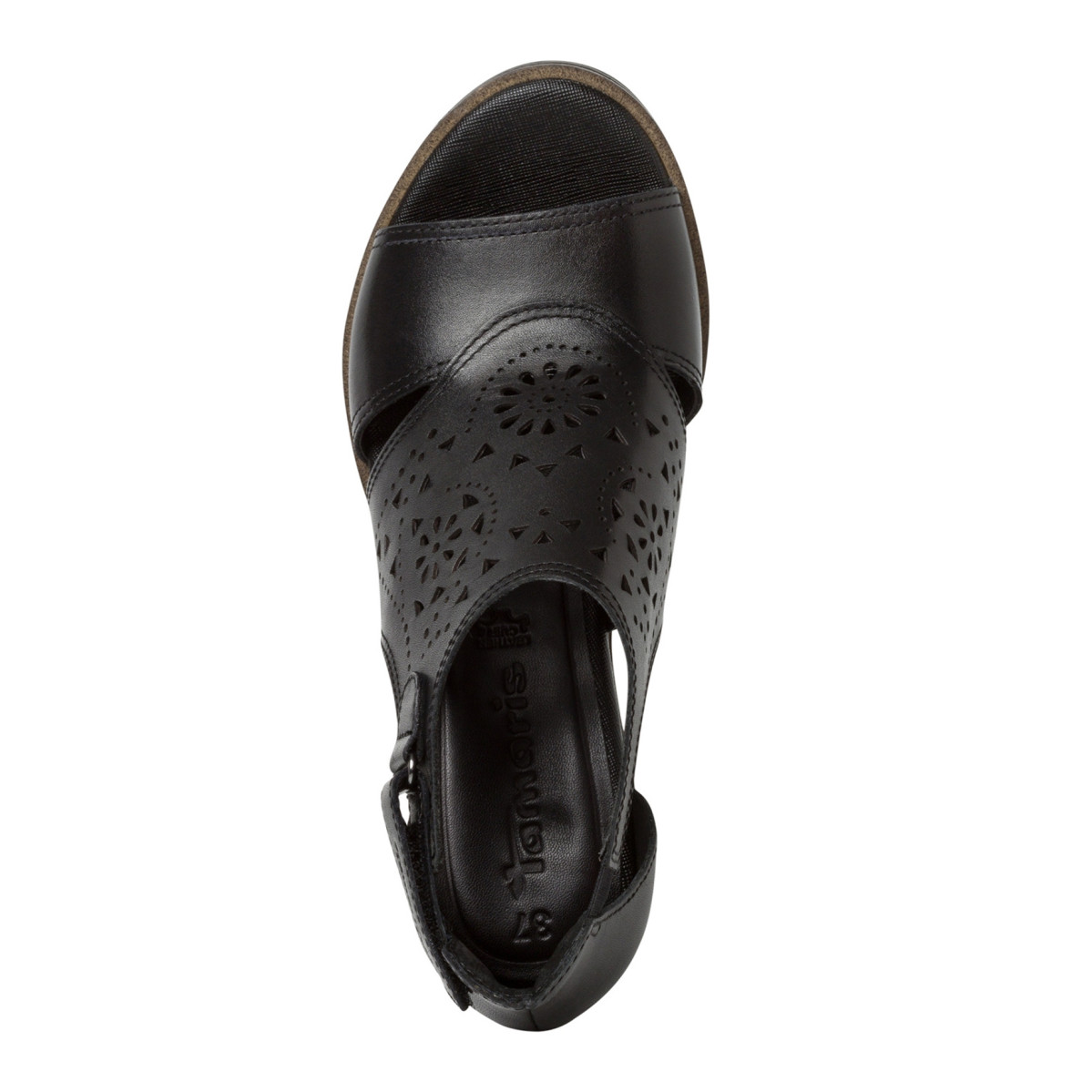 detail Dámské sandály TAMARIS 28003-20-001 černá S3