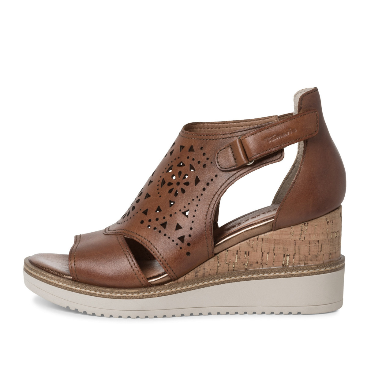 detail Dámské sandály TAMARIS 28003-20-305 hnědá S3