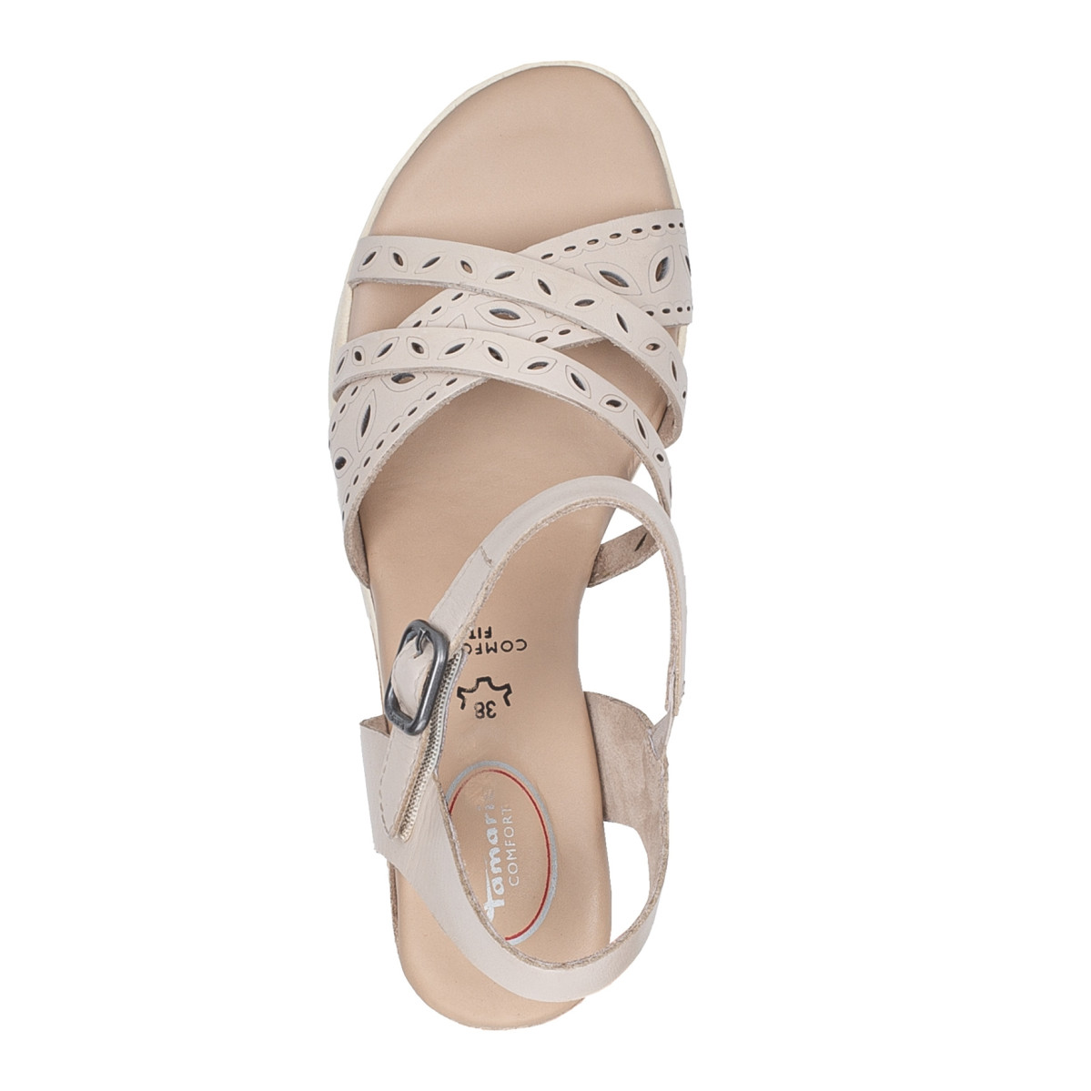 detail Dámské sandály TAMARIS 88306-20-109 béžová S3