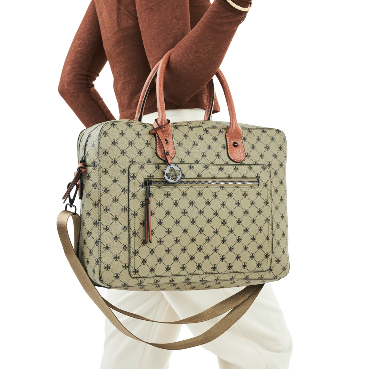 detail Dámská kabelka RIEKER H1361-54 zelená S3