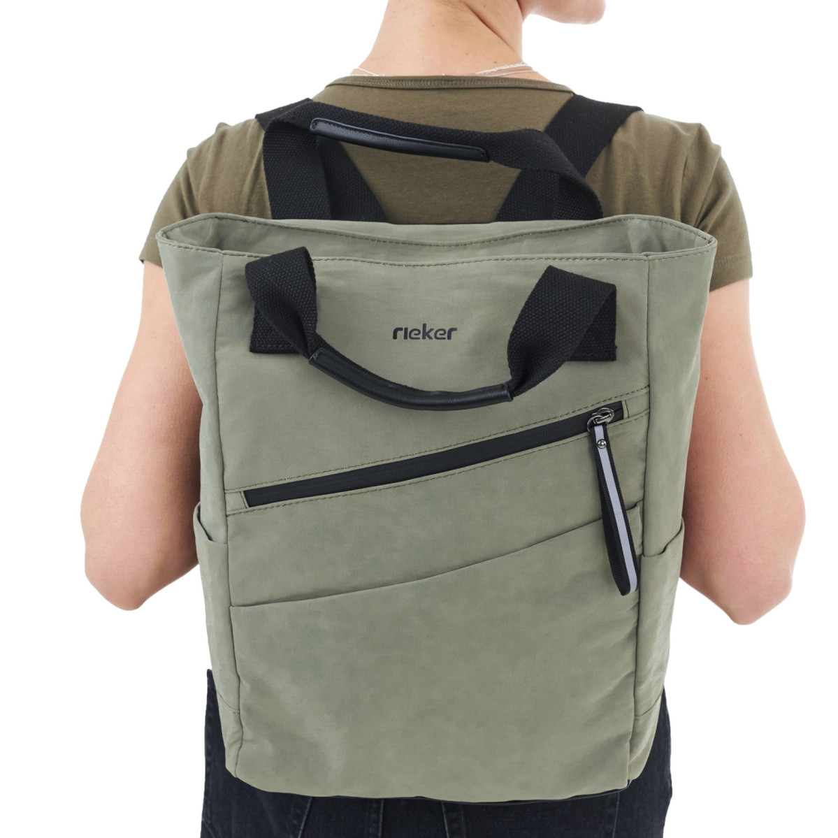 detail Dámský batoh RIEKER RIE-20102481-S3 zelená