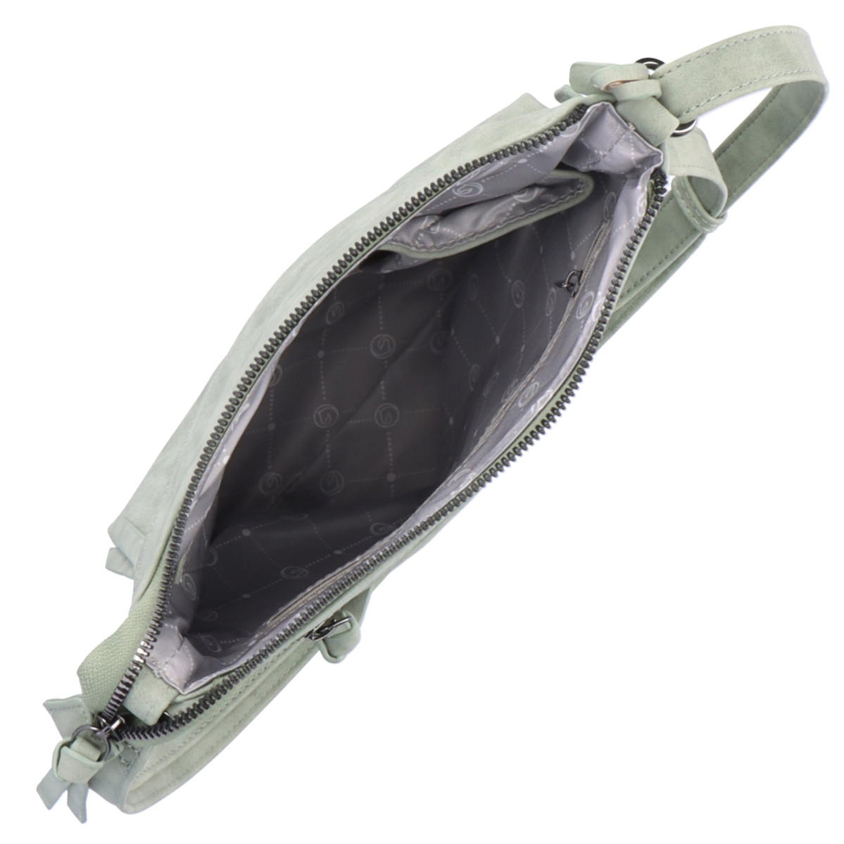 detail Dámská kabelka REMONTE Q0619-52 zelená S3