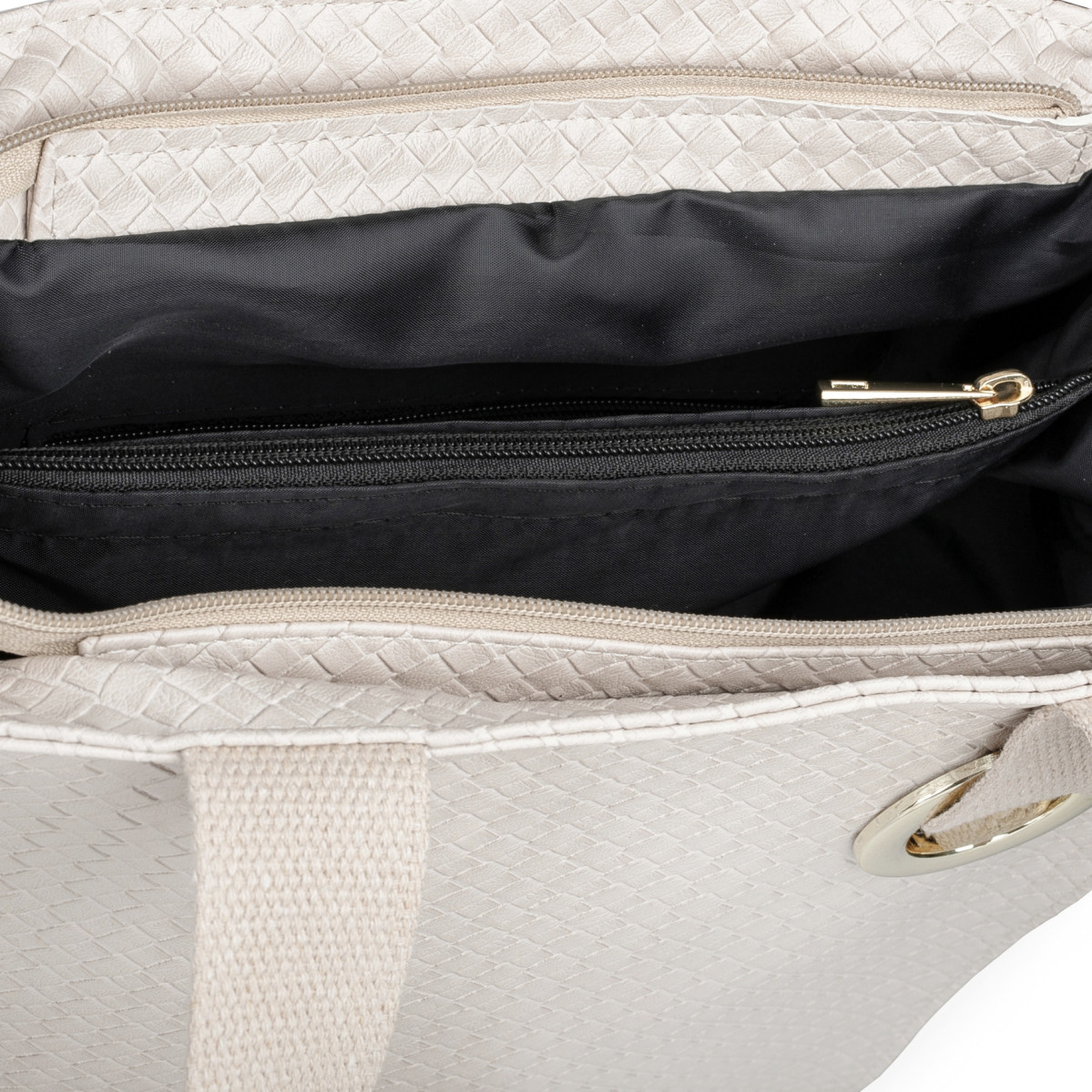 detail Dámská kabelka RIEKER RIE-20102899-W3 béžová