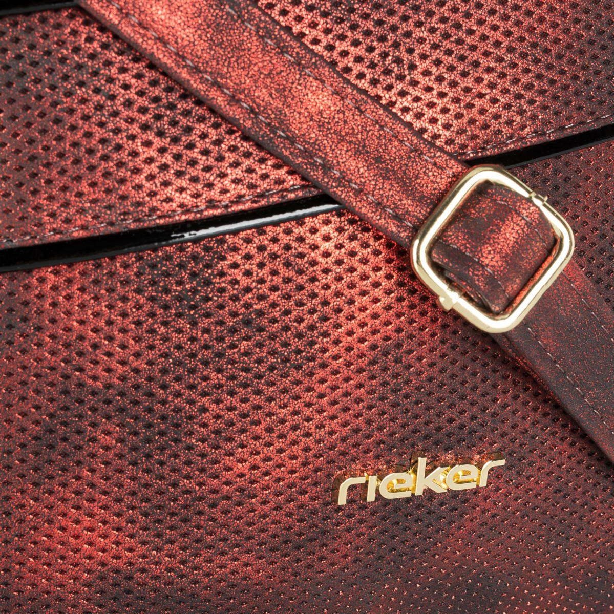 detail Dámska kabelka RIEKER C2236-062-T14 červená S3