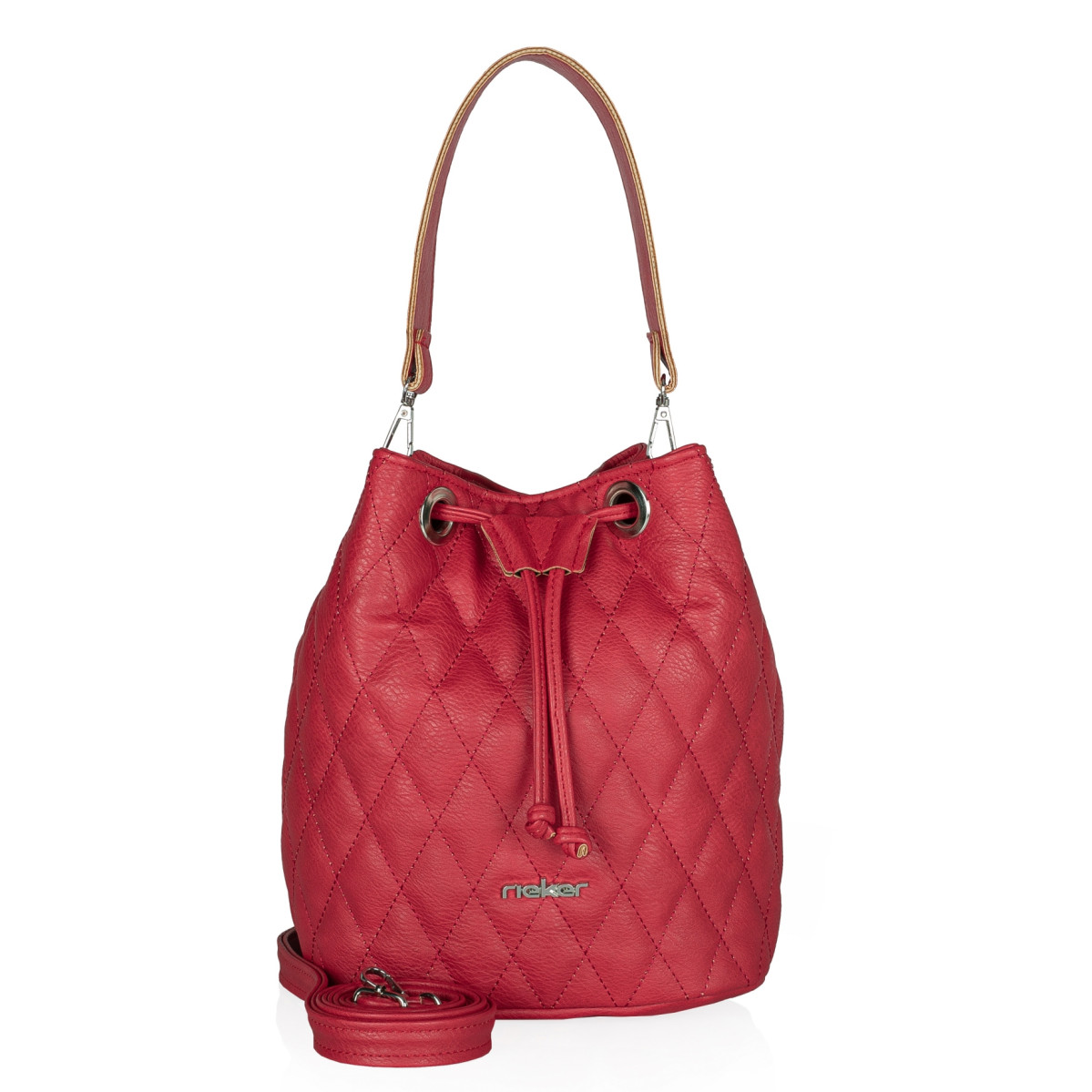 detail Dámská kabelka RIEKER RIE-20103131-S3 červená