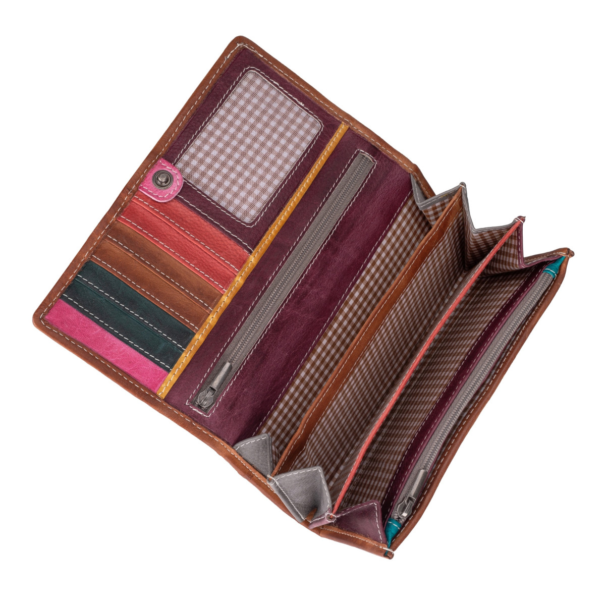 detail Dámská peněženka RIEKER RIE-20200311-W3 hnědá