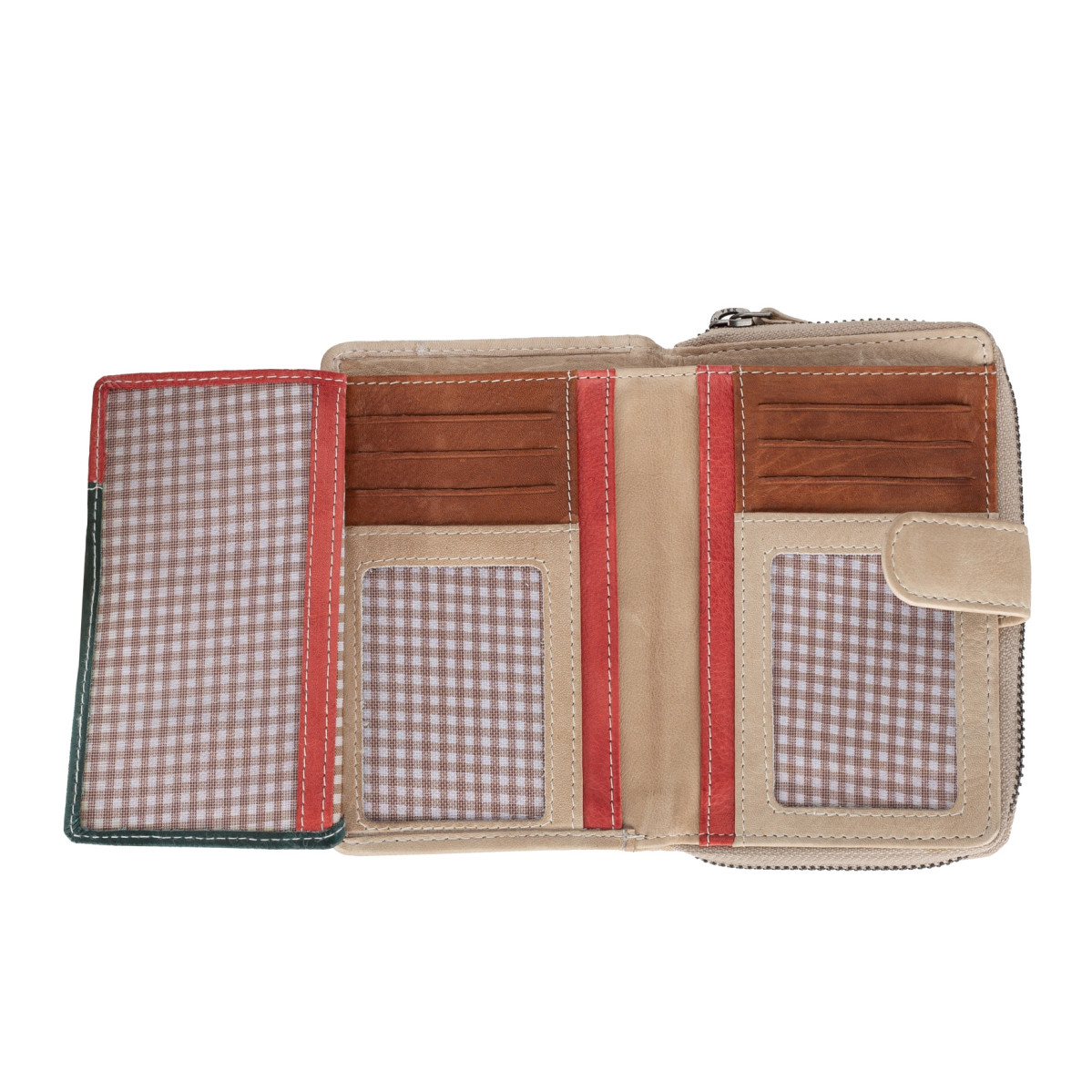 detail Dámská peněženka RIEKER RIE-20200318-W3 béžová