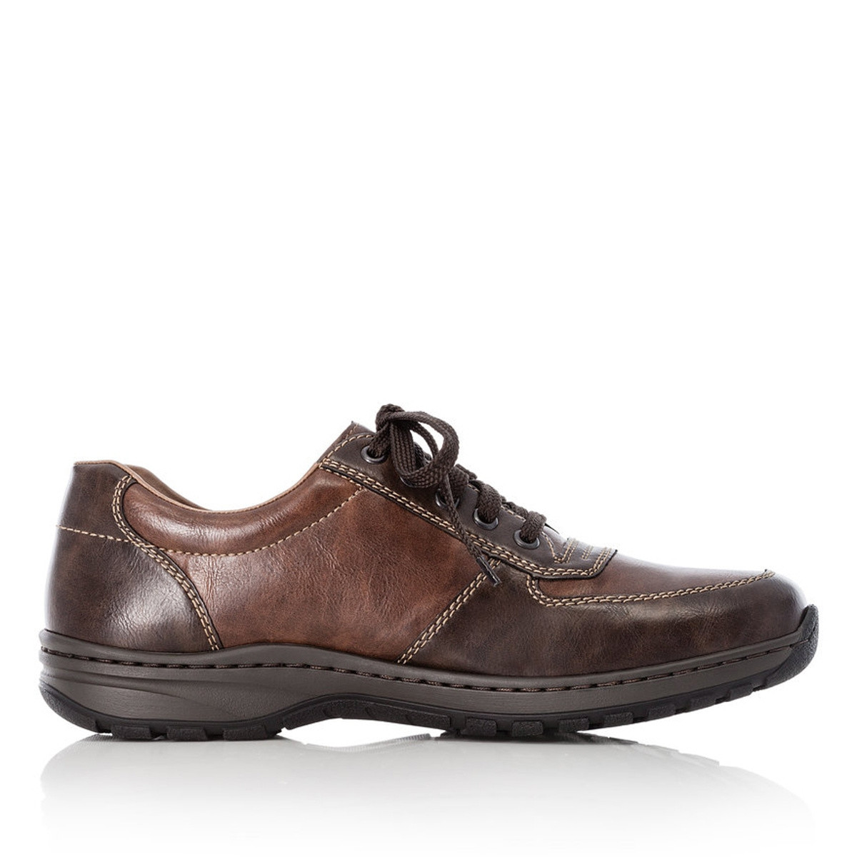 detail Pánské polobotky RIEKER 03329-25 hnědá W5