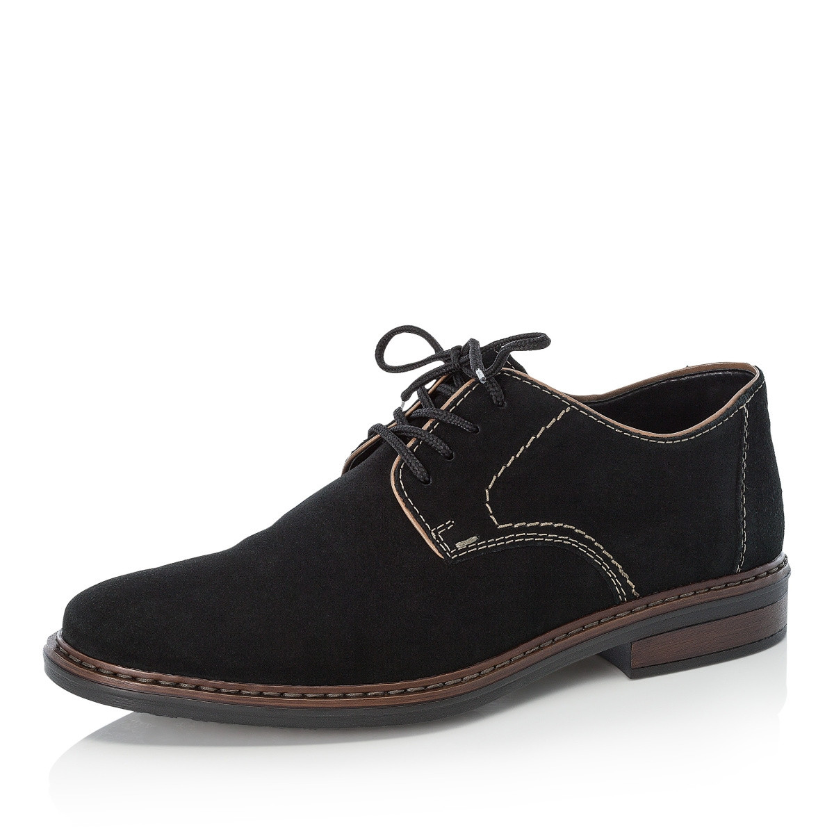 detail Pánské nadměrné polobotky RIEKER 17622-00 černá W0