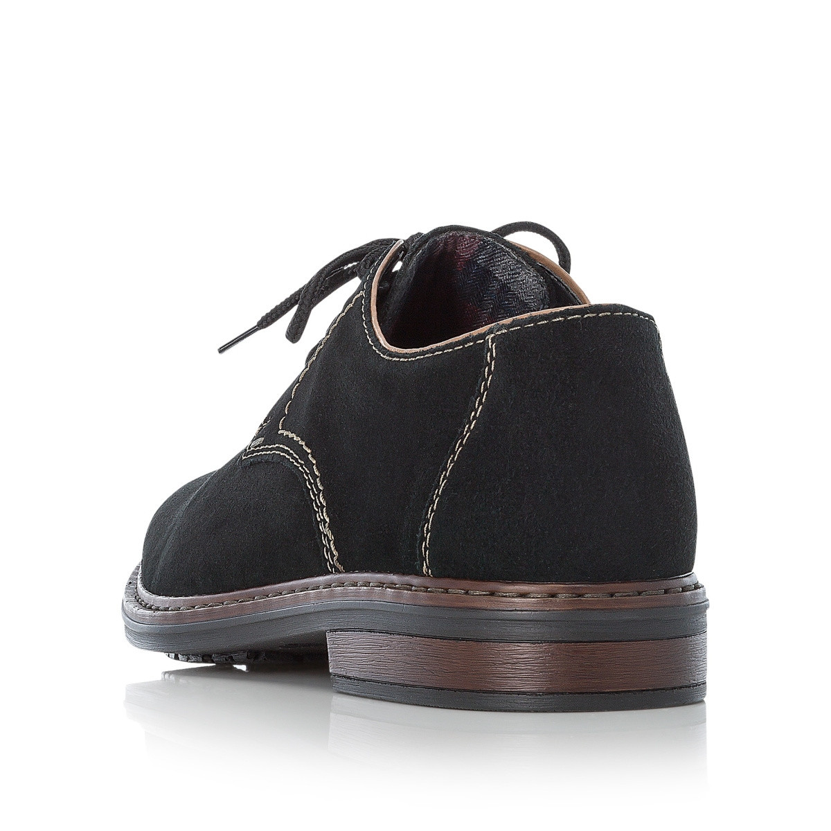 detail Pánské nadměrné polobotky RIEKER 17622-00 černá W0