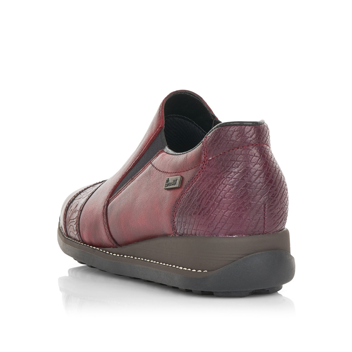 detail Dámské mokasíny RIEKER RIE-10100186-W1 červená