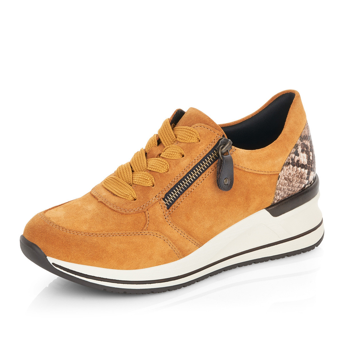 detail Dámské tenisky REMONTE D3204-68 žlutá W0