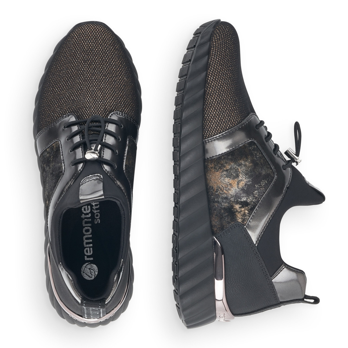 detail Dámské tenisky REMONTE RIE-10100262-W0 černá