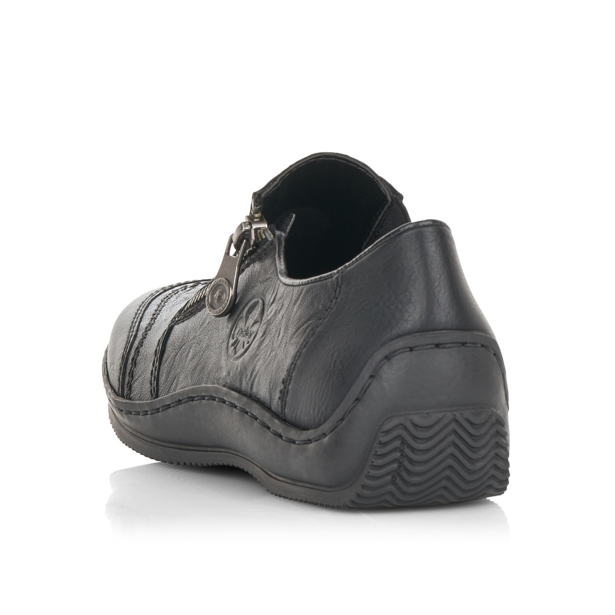 detail Dámské mokasíny RIEKER RIE-10100266-W1 černá