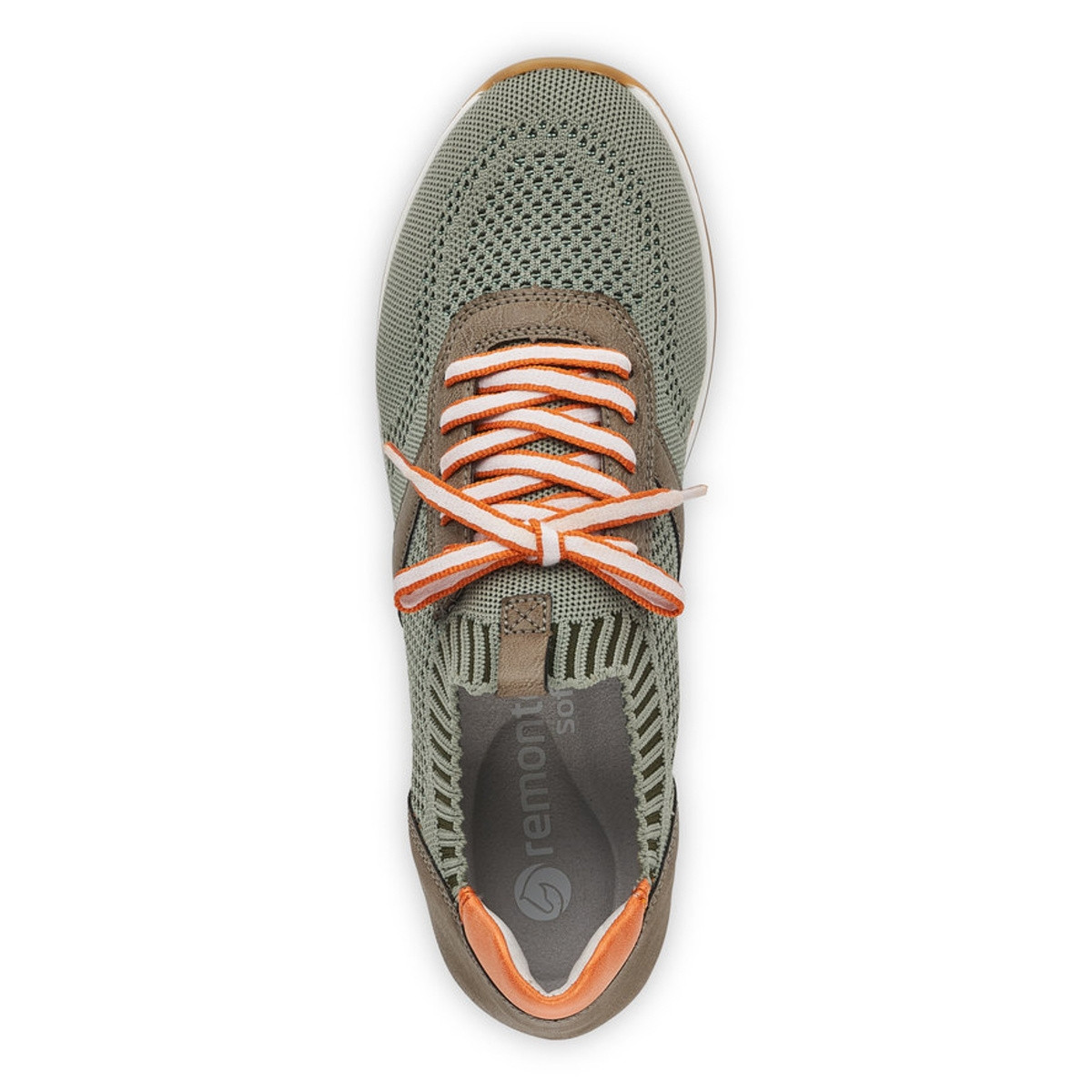 detail Dámské tenisky REMONTE D1813-54 zelená S1