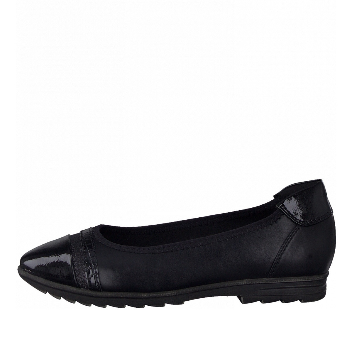 detail Dámské baleríny JANA 22170-27-001 černá W1
