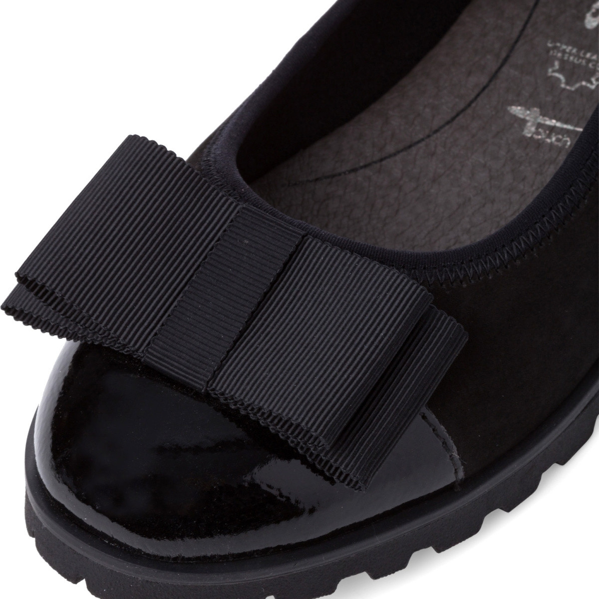 detail Dámské baleríny TAMARIS TAM-10101371-W1 černá