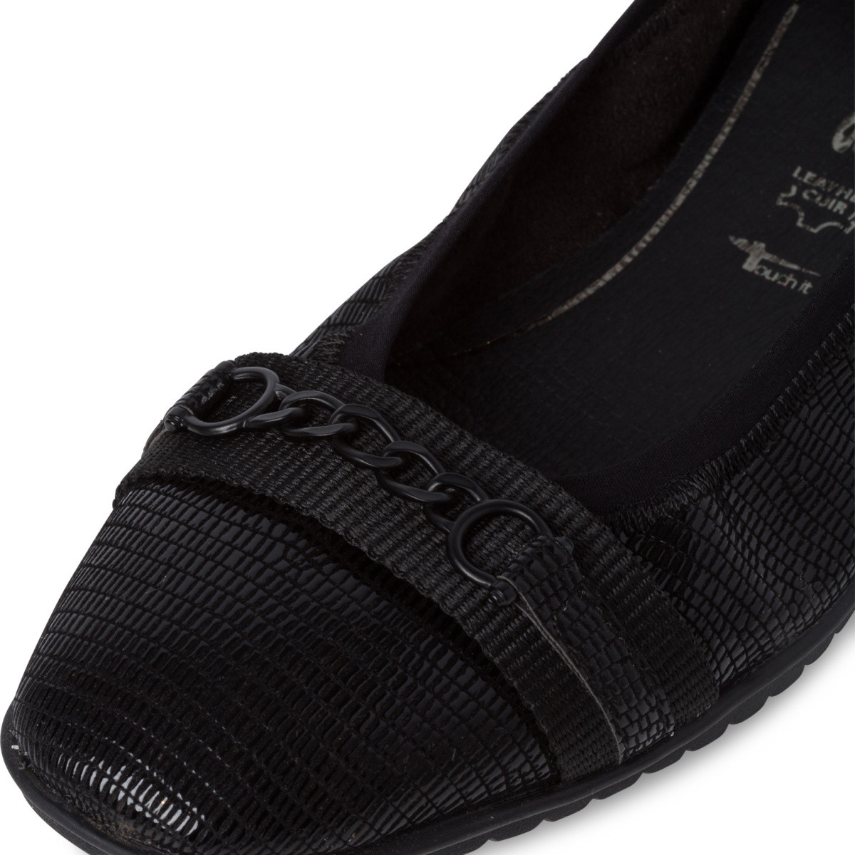 detail Dámské baleríny TAMARIS 22106-27-098 černá W1