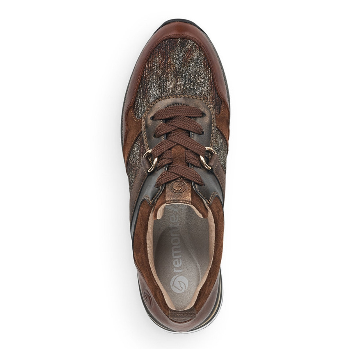 detail Dámské tenisky REMONTE RIE-10101542-W1 hnědá