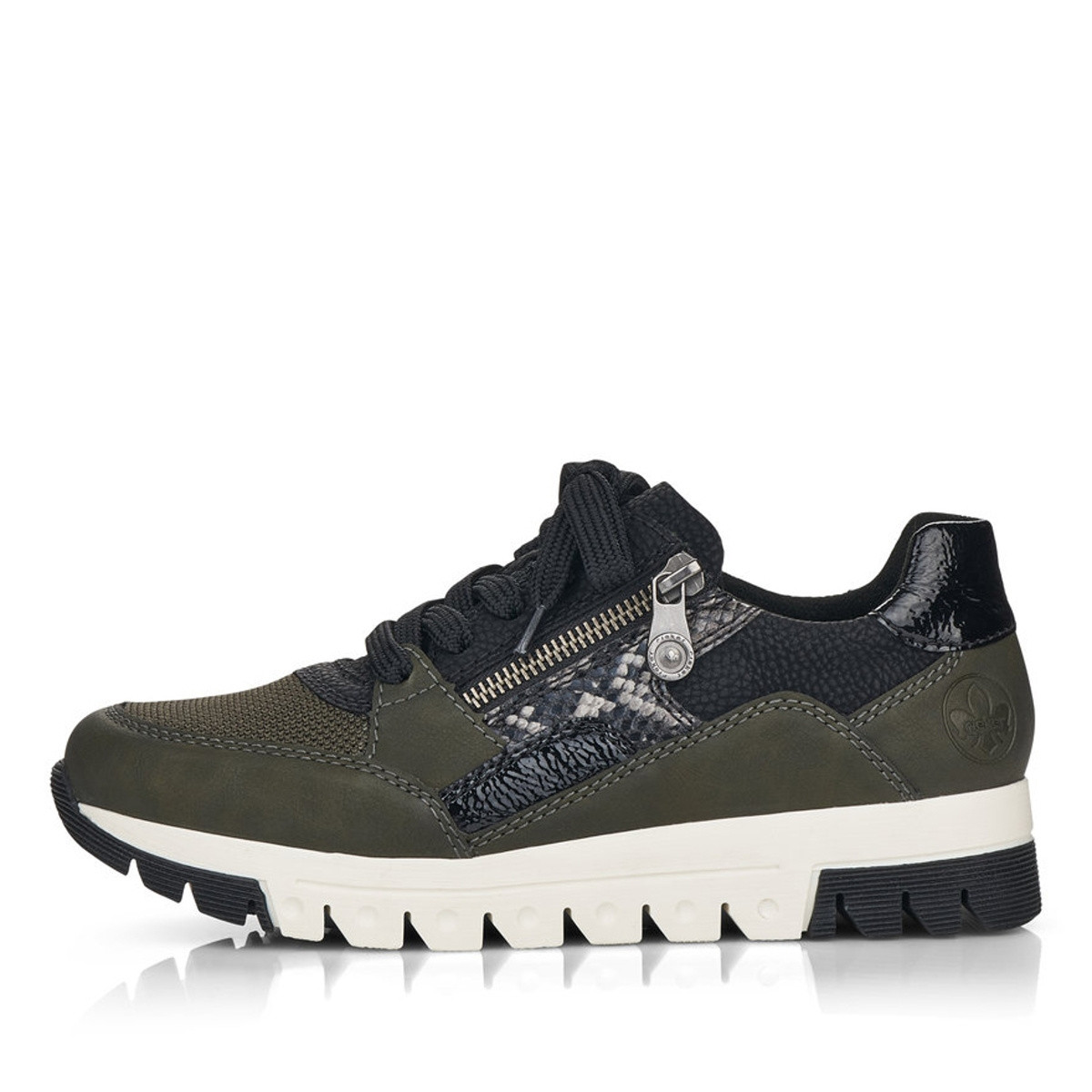 detail Dámské tenisky RIEKER RIE-10101554-W1 zelená