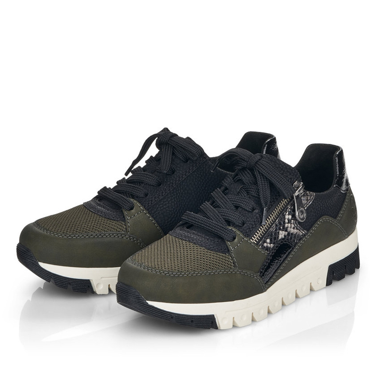 detail Dámské tenisky RIEKER RIE-10101554-W1 zelená