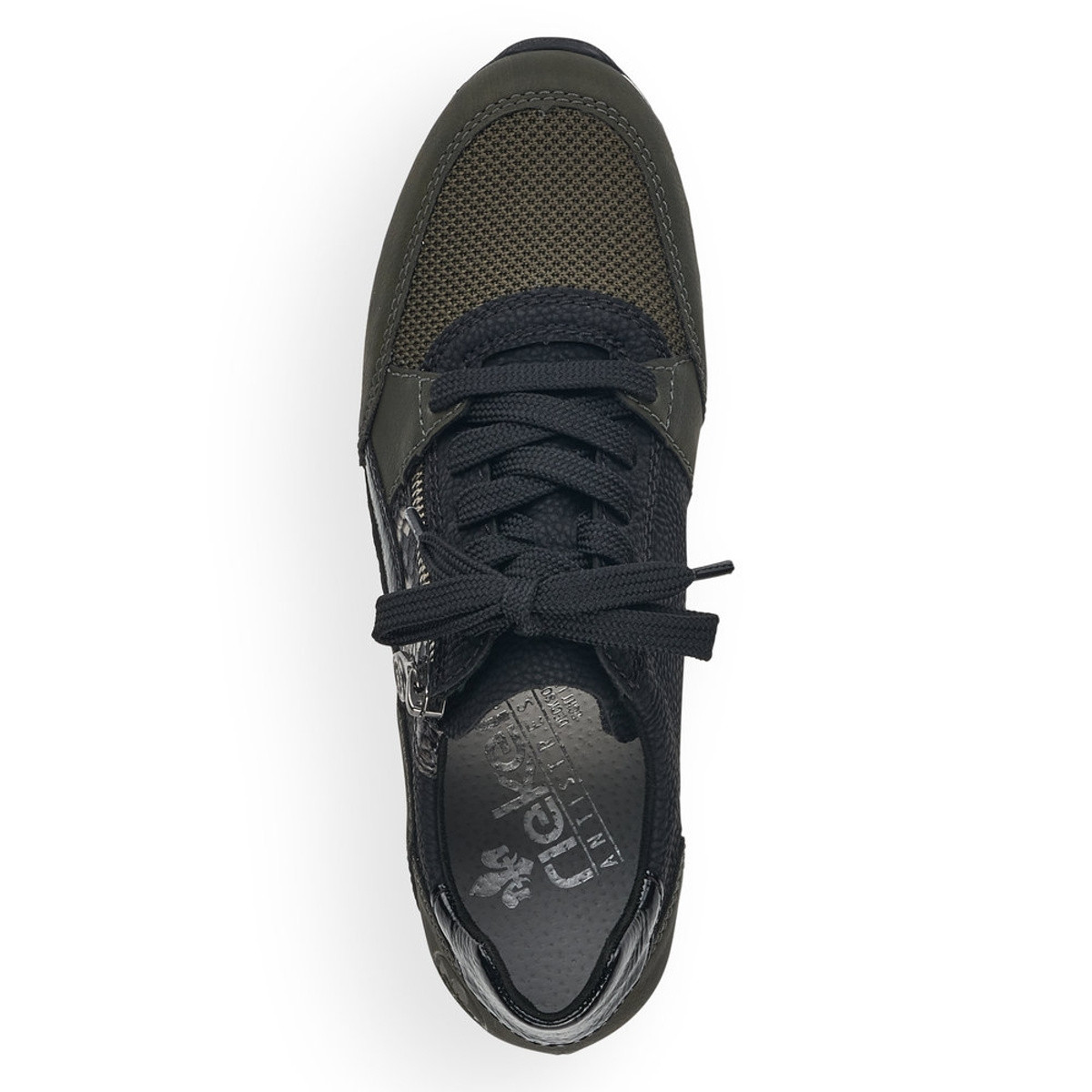 detail Dámské tenisky RIEKER RIE-10101554-W1 zelená