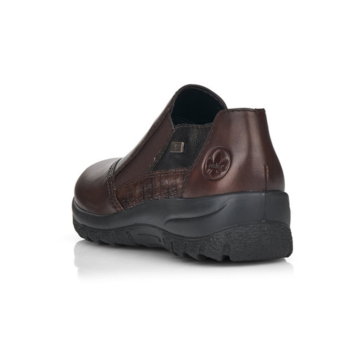 detail Dámské polobotky RIEKER RIE-10101556-W1 hnědá