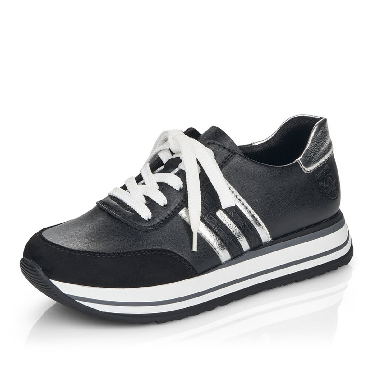 detail Dámské tenisky RIEKER RIE-10101562-W1 černá