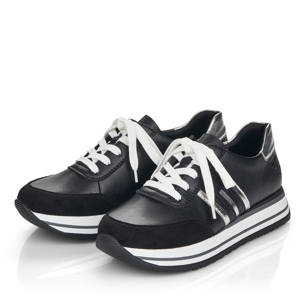 detail Dámské tenisky RIEKER RIE-10101562-W1 černá