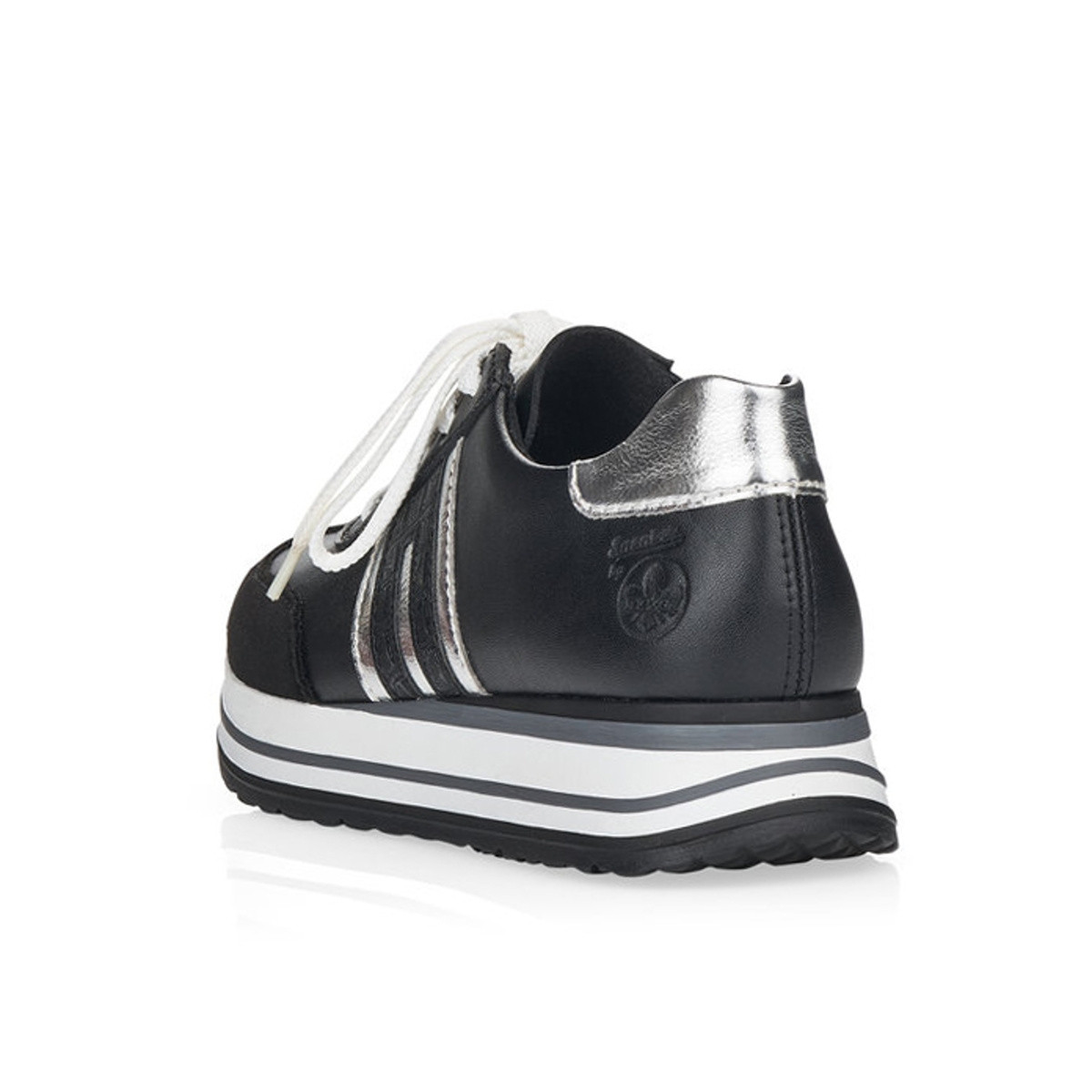 detail Dámské tenisky RIEKER RIE-10101562-W1 černá