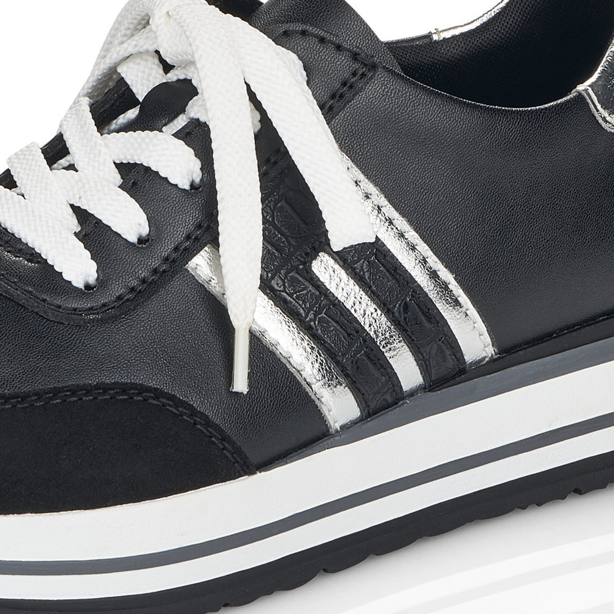 detail Dámské tenisky RIEKER RIE-10101562-W1 černá