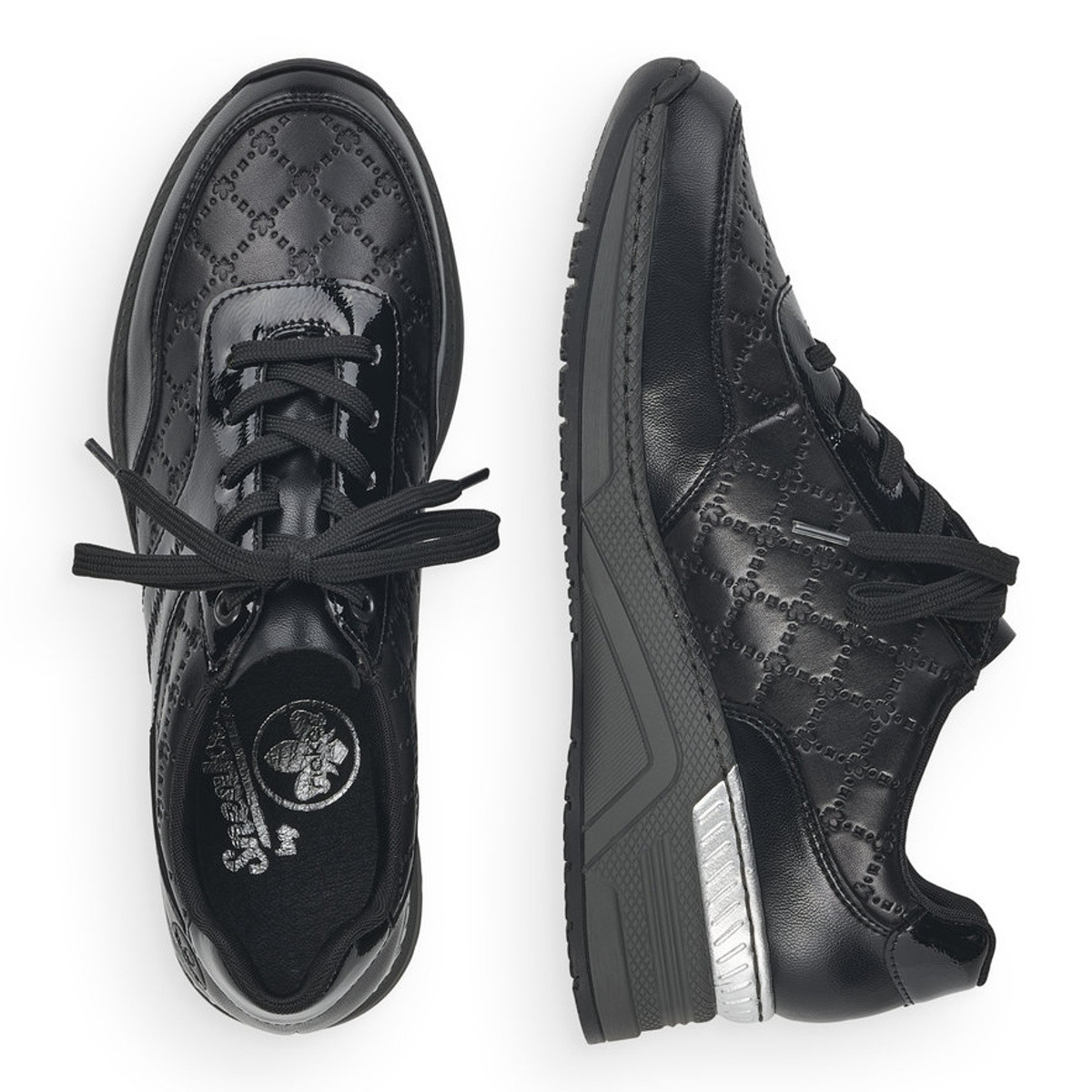 detail Dámské tenisky RIEKER N4320-00 černá W1